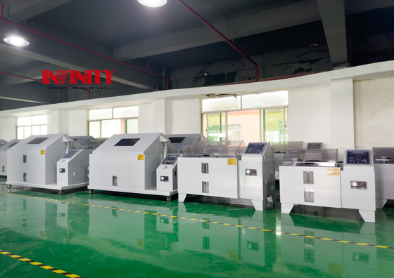 GB/T2423.17 ห้องทดสอบสเปรย์เกลือ 80cm2/h อุณหภูมิแบบเดียวกันของ