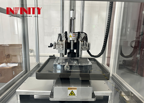 1140×1200×2700mm Drop Ball-impact Tester สําหรับการวัดแกน Y ระยะความเร็ว 1-100mm/s