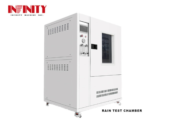 7 นิ้ว touch screen PLC การควบคุม IPX1 ~ 4 กันน้ําเกรดการทดสอบฝนห้องทดสอบ
