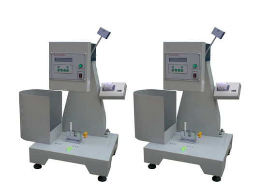 เครื่องทดสอบการกระแทกดิจิตอล IZOD สําหรับการทดสอบความต้านทานการกระแทกของวัสดุที่กระชับ