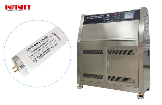 เครื่องทดสอบการเสื่อมสภาพจากรังสีอัลตราไวโอเลต (UV) จำลองแสงอาทิตย์ ASTM, ตู้ทดสอบสภาพอากาศด้วยรังสีอัลตราไวโอเลต