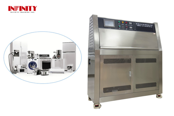 เครื่องทดสอบ UV เครื่องทดสอบการเสื่อมสภาพด้วยรังสีอัลตราไวโอเลต ห้องทดสอบสภาพแวดล้อมการเสื่อมสภาพด้วย UV
