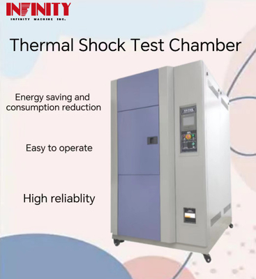ความเท่าเทียมของอุณหภูมิ 2.0C โปรแกรมห้องทดสอบแรงกระแทกอุณหภูมิสูงต่ําสําหรับผู้ใช้เครื่องจักรทั้งหมด