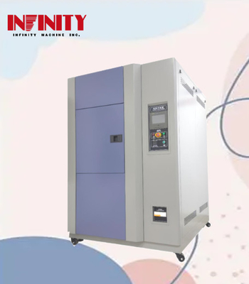 ความเท่าเทียมของอุณหภูมิ 2.0C โปรแกรมห้องทดสอบแรงกระแทกอุณหภูมิสูงต่ําสําหรับผู้ใช้เครื่องจักรทั้งหมด