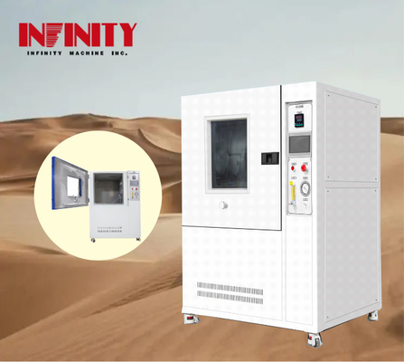 กล่องภายในเหล็กไร้สแตนเลสห้องทดสอบสิ่งแวดล้อม 800 * 800 * 800mm 220V 50Hz 1.5KW