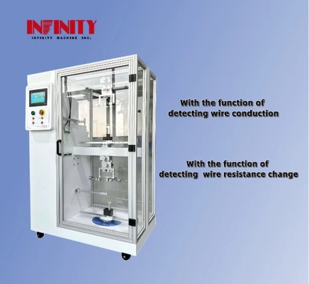 การประเมิน 280 มิลลิเมตร Radius Rotation Wire Pull Tester สําหรับ 45 ° Angle Cone Pull IC1362
