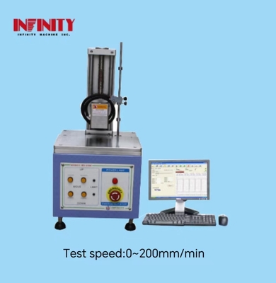 AC Servo Motor Servo Control Keystroke Tester สําหรับวัตถุประสงค์และหน่วยการกดคีย์สลับ kgf