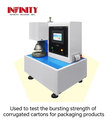 เครื่องทดสอบความแข็งแรงในการแตกของผลิตภัณฑ์บรรจุแบบอัตโนมัติเต็มแบบ LCD Digital Display