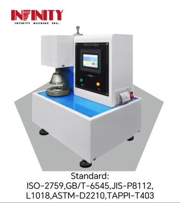 เครื่องทดสอบความแข็งแรงในการแตกแบบอัตโนมัติเต็มแบบมาตรฐาน ISO-2759 สําหรับผลิตภัณฑ์บรรจุ