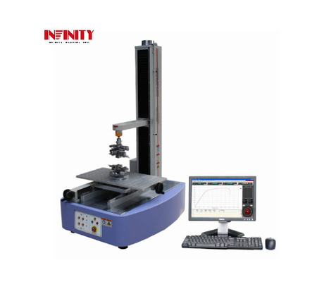 100N-2000N เครื่องทดสอบความยืดหยุ่นอิเล็กทรอนิกส์ทั่วไป Rs-8007c ความเร็วการทดสอบที่มีประสิทธิภาพ 0.001 ~ 500mm / นาที