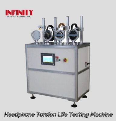 เครื่องทดสอบความยาวนานของหูฟังความเร็วสูง ความรบกวนต่ําด้วย AC Servo Motor
