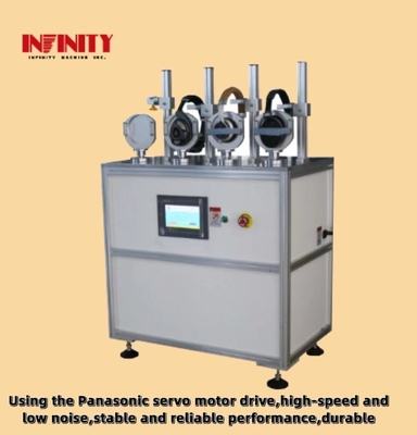 เครื่องทดสอบอายุการใช้งานของหูฟังที่ขับเคลื่อนด้วยมอเตอร์ AC Servo ด้วยเวลาทดสอบ 1-999999