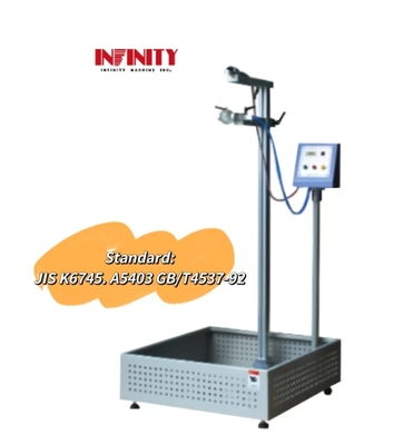 AC220V 50Hz 3A Drop Ball Impact Tester RS-8220A ด้วยน้ําหนักลูกหนังแอคริลิคที่สามารถปรับแต่งได้