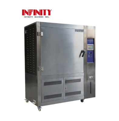 แสงแดด UV การเฒ่าแก่ห้องทดสอบสิ่งแวดล้อม หลอด UV การเร่งสภาพอากาศ RT+10°C~70°C 90% RH ~98% RH AC220V 50Hz 3KW