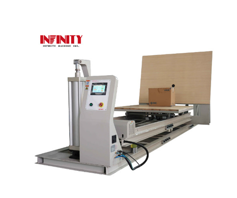 เครื่องทดสอบแรงกระแทกลาดเอียงด้วยจอ LCD สำหรับกล่องบรรจุ / กล่องบรรจุ
