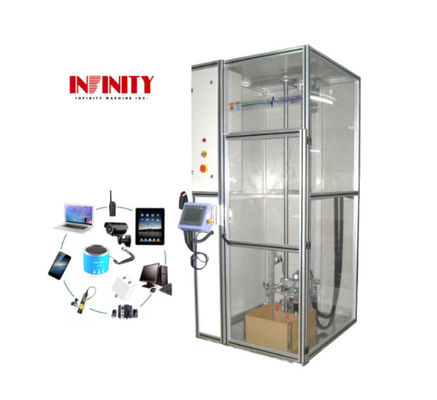 IEC 60068-2-31/32 เครื่องทดสอบการหล่นทิศทางสําหรับอุปกรณ์มือถือ สมาร์ทโฟน แท็บเล็ปโต๊ป