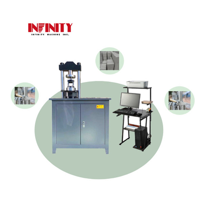 เครื่องทดสอบการดัน servo สําหรับการทดสอบความแข็งแรงในการดันของหมอนยาง