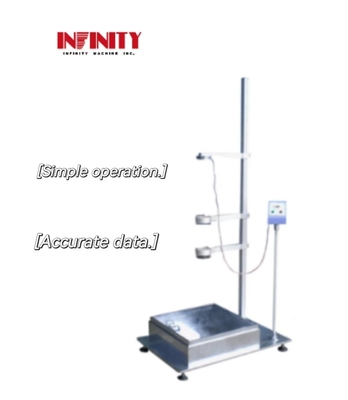 เครื่องทดสอบการกระแทกลูกกระจกหล่นแบบแผ่น ISO / DIS12542 1 12543-6 1997 AS/ NZS2208 1996 อนุมัติ