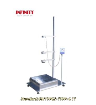 IN-8220LQ เครื่องทดสอบแรงกระแทกลูกกล่องหล่นกระดาษ laminated สําหรับการประเมินความต้านทานแรงกระแทก