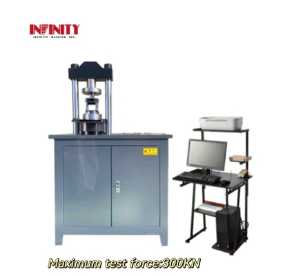 ระยะการวัดแรงทดสอบความแม่นยําสูง 4%-100% เครื่องทดสอบการดัน servo KN