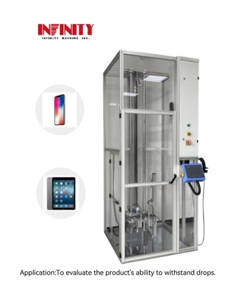 เครื่องทดสอบการหล่นแบบทิศทางของเครื่องขับเคลื่อน AC Servo สําหรับโทรศัพท์มือถือ