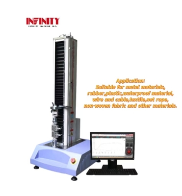 100N ~ 5KN เครื่องทดสอบสากลแบบควบคุมเซอร์โว optional สําหรับการทดสอบความยืด