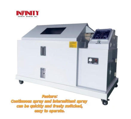 ห้องทดสอบสเปรย์เกลือวัสดุ PVC สําหรับการทดสอบการกัดกร่อนสเปรย์เกลืออิเล็กทรอนิกส์
