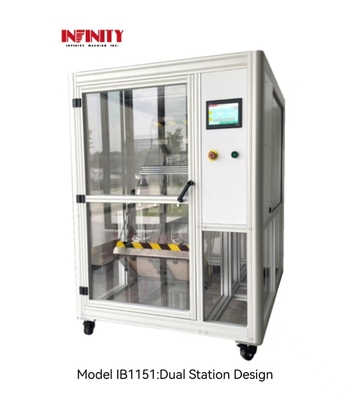 IB1151 เครื่องทดสอบการตกของสถานีคู่ ความสูง 500 และ 1000 มม