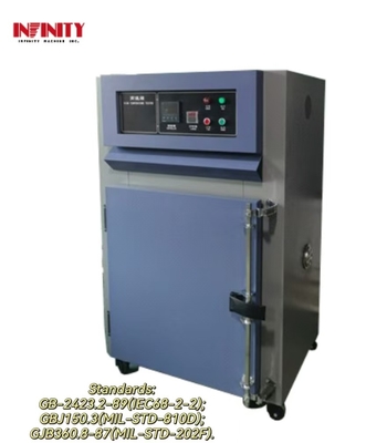 GB-2423.2-89 IEC68-2-2 ห้องทดสอบความน่าเชื่อถือในการแก่ตัวในสภาพแวดล้อมอุณหภูมิสูง