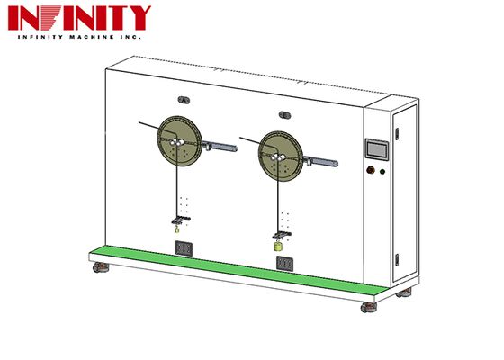 เครื่องทดสอบการแกว่งซ้ายและขวาของสายไฟ ISO 19642-2:2023 เครื่องทดสอบความล้าของการงอสายไฟสำหรับสายไฟรถยนต์