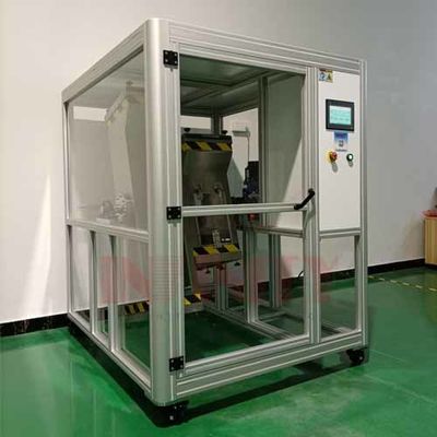 เครื่องทดสอบการตกแบบหมุนพร้อมการควบคุมผ่านแผงสัมผัส เครื่องทดสอบการตกแบบหมุน IEC 60068-2-3 IEC 60068-2-32