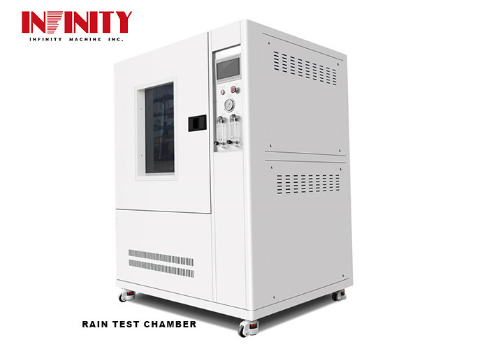 7 นิ้ว touch screen PLC การควบคุม IPX1 ~ 4 กันน้ําเกรดการทดสอบฝนห้องทดสอบ