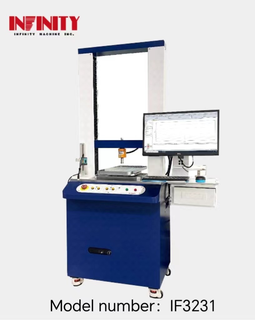 เครื่องทดสอบผลักดันและดึง AC220V 5A 50Hz สําหรับความเร็วการทดสอบ 0-1000mm/min
