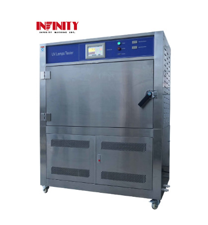 ASTM D4329 ห้องทดสอบสิ่งแวดล้อม โคมไฟ UV พื้นที่ทดสอบที่มีประสิทธิภาพ 450×260mm 5 หลัก