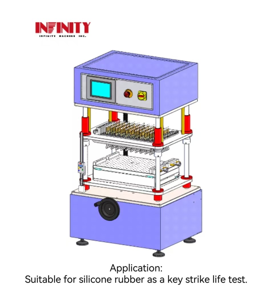 เสียงต่ํา ความละเอียดสูง random key life tester สําหรับการทดสอบอายุโทรศัพท์มือถือ