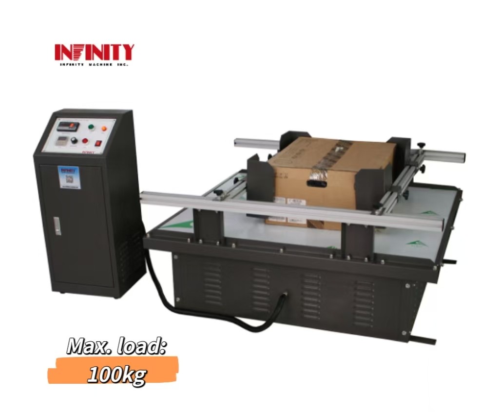 IZ1010 Cycling Type Package Shipping Testing Simulated Transport Vibration Test Bench