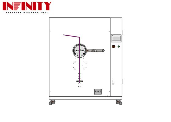 เครื่องทดสอบความยืดหยุ่นเคเบิลที่สอดคล้องกับ ISO 19642-2 สําหรับ SFF-8417 เคเบิลหลายสายนําที่มีความเร็วในการทดสอบ 10 ~ 60 rpm